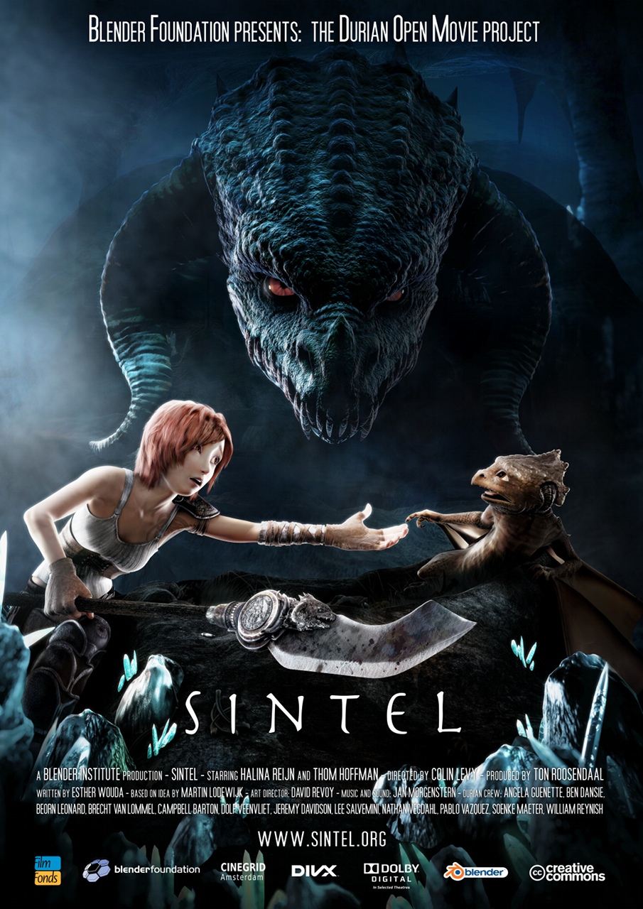 le poster du film Sintel